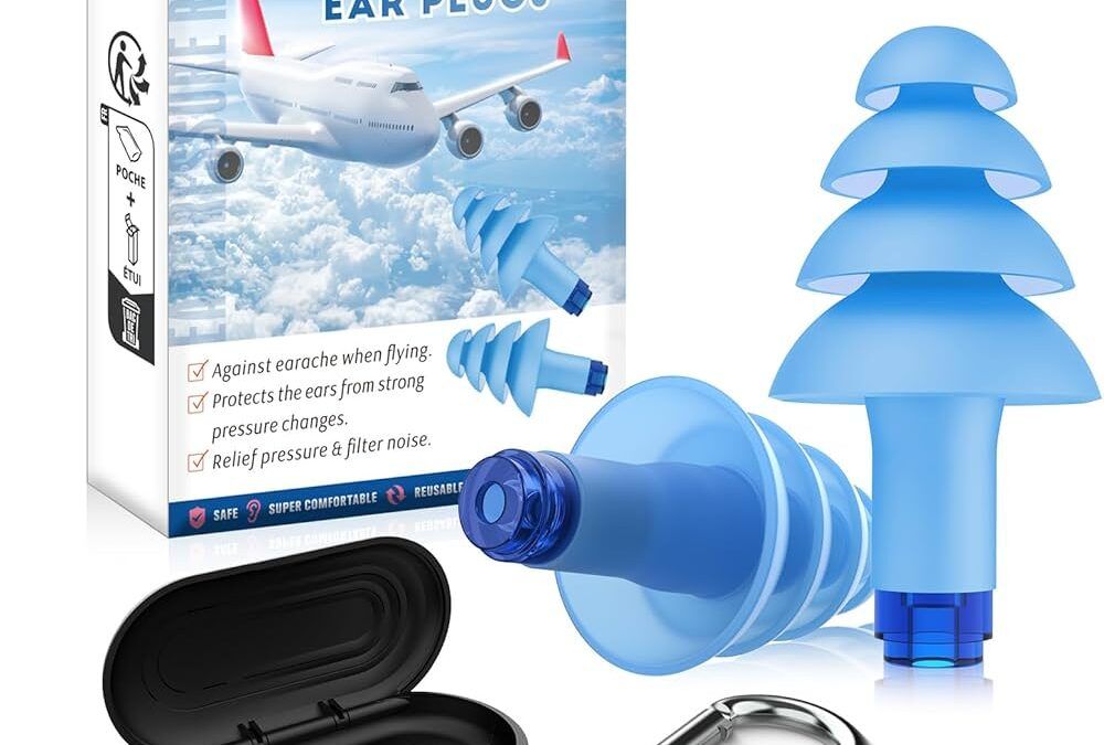 Tapones para viajar en avión: Evita el dolor de oídos por la presión barométrica